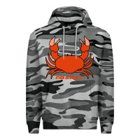 Slate Camo crabby Premium Hoodie - artisFamous