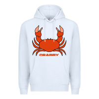 White crabby Premium Hoodie - artisFamous