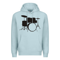Blue Mist drums drummer Premium Hoodie - artisFamous
