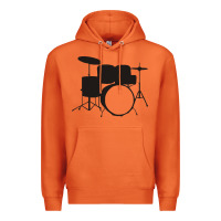 Carrot drums drummer Premium Hoodie - artisFamous