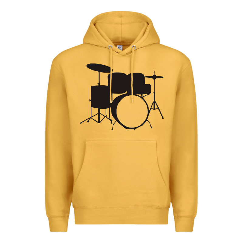 Drums Drummer Premium Hoodie by artisFamous | Teevron