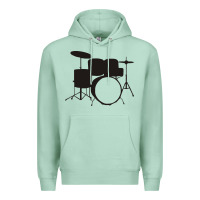 Seafoam drums drummer Premium Hoodie - artisFamous