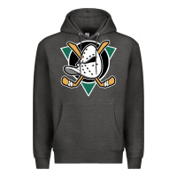 Charcoal Heather ducks team Premium Hoodie - artisFamous