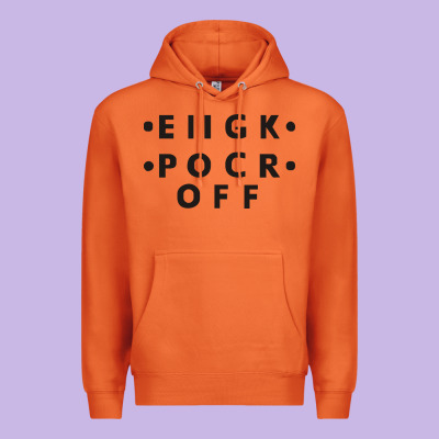 E Iigk Pocr Off Premium Hoodie Designed By Artisfamous