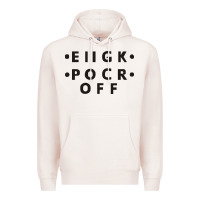 Pale Pink e iigk pocr off Premium Hoodie - artisFamous