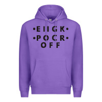 Purple e iigk pocr off Premium Hoodie - artisFamous