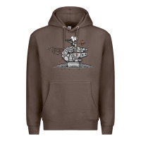 Coffee scruffy smugglers and pirates Premium Hoodie - artisFamous