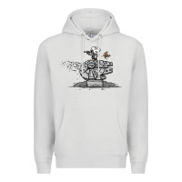 Dove Grey scruffy smugglers and pirates Premium Hoodie - artisFamous