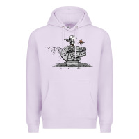 Lilac scruffy smugglers and pirates Premium Hoodie - artisFamous