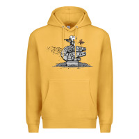 Mustard scruffy smugglers and pirates Premium Hoodie - artisFamous