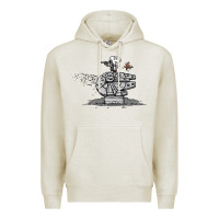 Oatmeal Heather scruffy smugglers and pirates Premium Hoodie - artisFamous