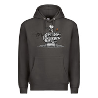 Smoke scruffy smugglers and pirates Premium Hoodie - artisFamous