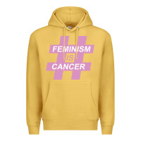 Antique Gold feminism is cancer Premium Hoodie - artisFamous