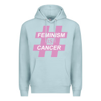 Blue Mist feminism is cancer Premium Hoodie - artisFamous