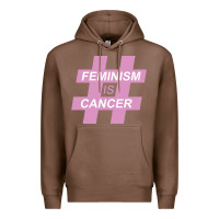 Chestnut feminism is cancer Premium Hoodie - artisFamous