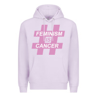 Lilac feminism is cancer Premium Hoodie - artisFamous