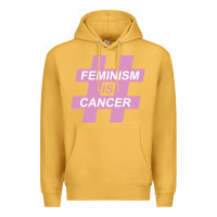 Mustard feminism is cancer Premium Hoodie - artisFamous