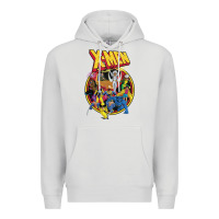 Dove Grey x m.e.n ani.ma.ted series retro 90s t shirt Premium Hoodie - artisFamous