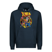 Navy x m.e.n ani.ma.ted series retro 90s t shirt Premium Hoodie - artisFamous