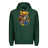Sports Green x m.e.n ani.ma.ted series retro 90s t shirt Premium Hoodie - artisFamous