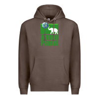 Coffee ANIMAL PLANET Premium Hoodie - artisFamous