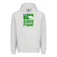 Dove Grey ANIMAL PLANET Premium Hoodie - artisFamous