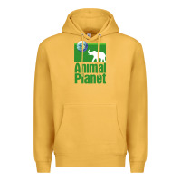 Mustard ANIMAL PLANET Premium Hoodie - artisFamous