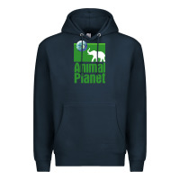 Navy ANIMAL PLANET Premium Hoodie - artisFamous