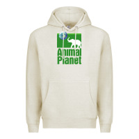 Oatmeal Heather ANIMAL PLANET Premium Hoodie - artisFamous