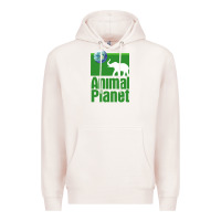 Pale Pink ANIMAL PLANET Premium Hoodie - artisFamous