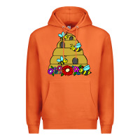 Carrot bee hive Premium Hoodie - artisFamous