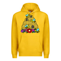 Lemon bee hive Premium Hoodie - artisFamous