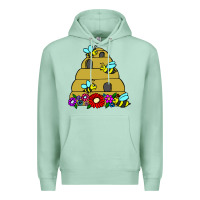 Seafoam bee hive Premium Hoodie - artisFamous