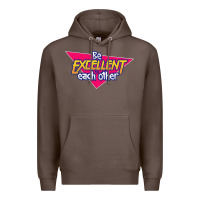 Coffee be excellent to each other Premium Hoodie - artisFamous