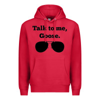 Cardinal talk to me goose sunglasses funny Premium Hoodie - artisFamous
