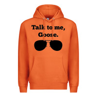 Carrot talk to me goose sunglasses funny Premium Hoodie - artisFamous