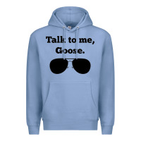 Colony Blue talk to me goose sunglasses funny Premium Hoodie - artisFamous