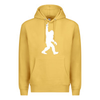 Antique Gold the mountain sasquatch Premium Hoodie - artisFamous