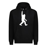Black the mountain sasquatch Premium Hoodie - artisFamous
