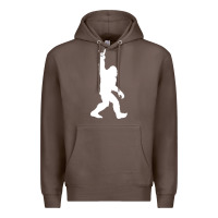 Coffee the mountain sasquatch Premium Hoodie - artisFamous