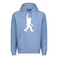 Colony Blue the mountain sasquatch Premium Hoodie - artisFamous
