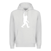 Dove Grey the mountain sasquatch Premium Hoodie - artisFamous