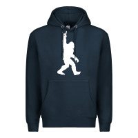 Navy the mountain sasquatch Premium Hoodie - artisFamous