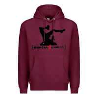 Burgundy ridiculousness Premium Hoodie - artisFamous