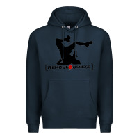 Navy ridiculousness Premium Hoodie - artisFamous