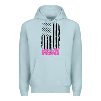 Blue Mist beautiful badass american Premium Hoodie - artisFamous