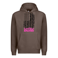 Coffee beautiful badass american Premium Hoodie - artisFamous