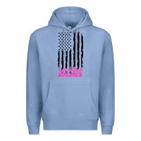 Colony Blue beautiful badass american Premium Hoodie - artisFamous