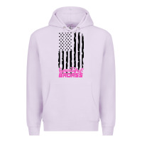 Lilac beautiful badass american Premium Hoodie - artisFamous