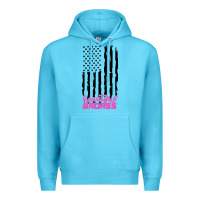 Ocean Blue beautiful badass american Premium Hoodie - artisFamous